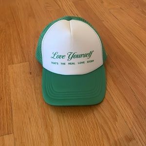 Green Love Yourself Hat